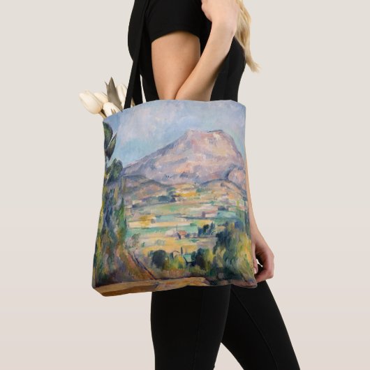 Paul Cezanne - Mont Sainte-Victoire Tote Bag (Dichtbij)