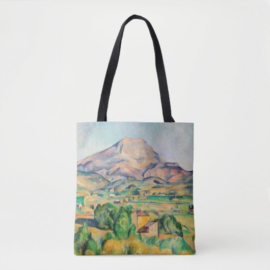 Paul Cezanne - Mont Sainte-Victoire Tote Bag (Voorkant)