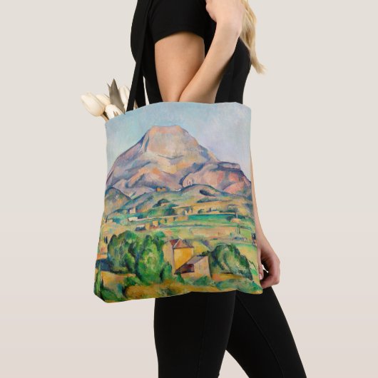 Paul Cezanne - Mont Sainte-Victoire Tote Bag (Dichtbij)