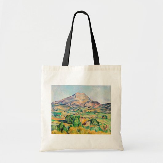 Paul Cezanne - Mont Sainte-Victoire Tote Bag (Voorkant)