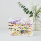 Paul Cezanne | Mont Sainte-Victoire uit Les Lauve Briefkaart (Staand voorkant)