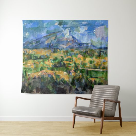 Paul Cezanne - Mont Sainte-Victoire Wandkleed (In Situ (horizontaal))