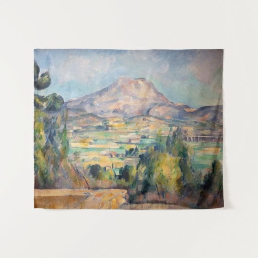 Paul Cezanne - Mont Sainte-Victoire Wandkleed (Voorkant (horizontaal))