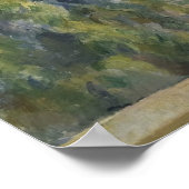 Paul Cezanne - Montagne Saint-Victoire Poster (Hoek)