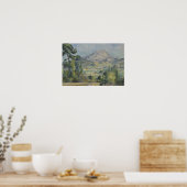 Paul Cezanne - Montagne Saint-Victoire Poster (Keuken)