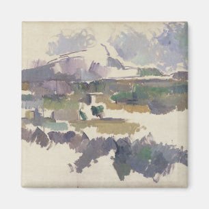 Paul Cezanne   Montagne Sainte-Victoire, 1904-05 Magneet