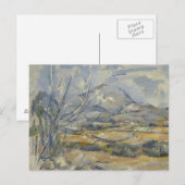 Paul Cezanne - Montagne Sainte-Victoire Briefkaart (Voorkant / Achterkant)