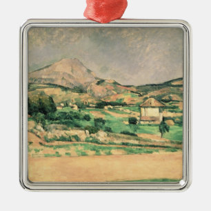 Paul Cezanne Montagne Sainte-Victoire, c.1882-85 Metalen Ornament
