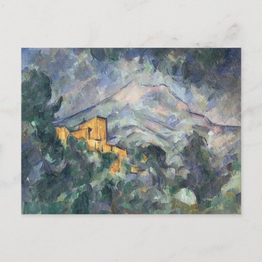 Paul Cezanne | Montagne Sainte-Victoire en Bl Briefkaart (Voorkant)