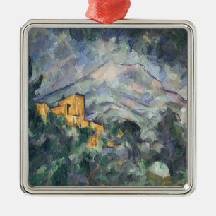 Paul Cezanne Montagne Sainte-Victoire en Bl Metalen Ornament