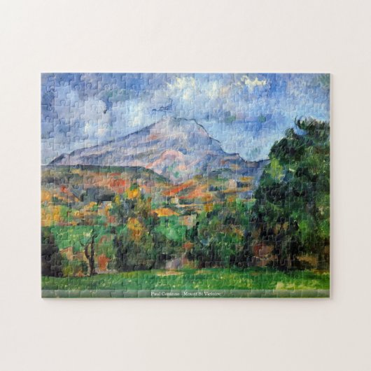Paul Cezanne - Mount St Victoire Legpuzzel (Horizontaal)