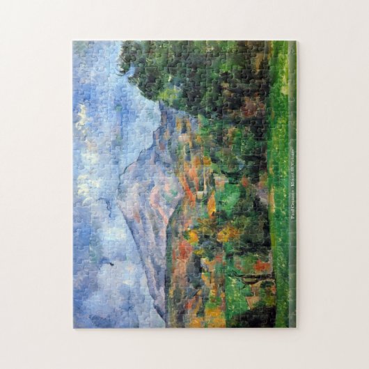 Paul Cezanne - Mount St Victoire Legpuzzel (Verticaal)