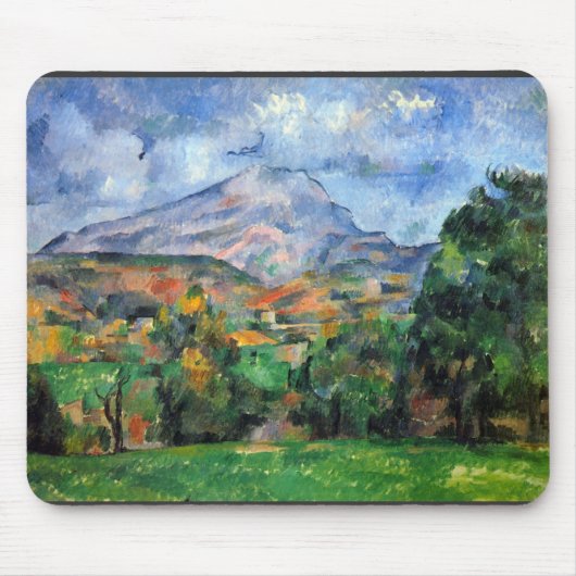 Paul Cezanne - Mount St Victoire Muismat (Voorkant)