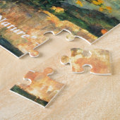 Paul Cezanne Natuur Schilderij & Citaat Legpuzzel (Zijkant)