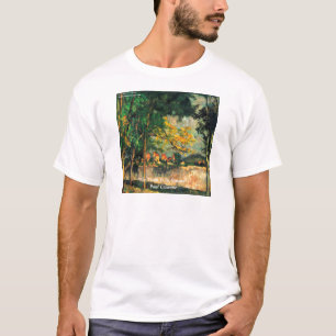 Paul Cezanne Natuur Schilderij & Citaat T-shirt