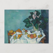 Paul Cezanne | Nog steeds leven met appels en een Briefkaart (Voorkant)
