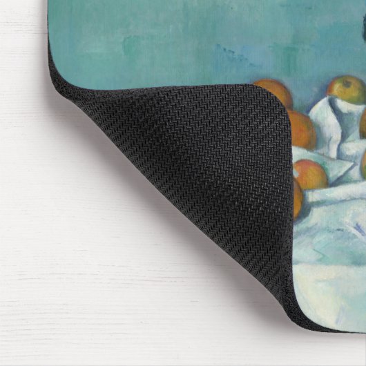 Paul Cezanne | Nog steeds leven met appels en een  Muismat (Hoek)