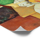 Paul Cezanne | Nog steeds leven met een borstkas, Poster (Hoek)