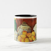 Paul Cezanne | Nog steeds leven met een borstkas, Tweekleurige Koffiemok (Center)