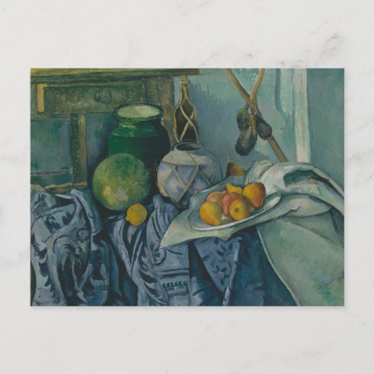 Paul Cezanne - Nog steeds leven met een Ginger Jar Briefkaart (Voorkant)