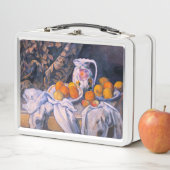 Paul Cezanne - Nog steeds leven met een gordijn (In situ)