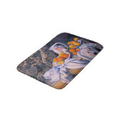 Paul Cezanne - Nog steeds leven met een gordijn Badmat (Gekanteld)