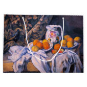 Paul Cezanne - Nog steeds leven met een gordijn Groot Cadeauzakje (Achterkant)