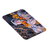 Paul Cezanne - Nog steeds leven met een gordijn Magneet (Rechterzijde)