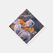 Paul Cezanne - Nog steeds leven met een gordijn Servet (Hoek)