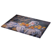 Paul Cezanne - Nog steeds leven met een gordijn Snijplank (Hoek)