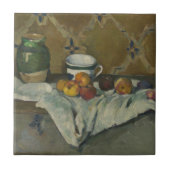 Paul Cezanne | Nog steeds leven met jar, Cup en Ap Tegeltje (Voorkant)
