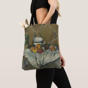 Paul Cezanne   Nog steeds leven met jar, Cup en Ap Tote Bag