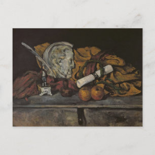 Paul Cezanne Nog steeds leven van de opvolger va Briefkaart