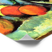 Paul Cezanne - Nog steeds leven vase met tulpen Poster (Hoek)