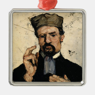 Paul Cezanne Oom Dominique als advocaat, 1866 Metalen Ornament