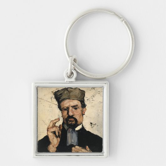 Paul Cezanne | Oom Dominique als advocaat, 1866 Sleutelhanger (Voorkant)