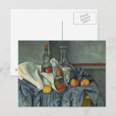 Paul Cezanne | Peppermint-fles, 1893-95 (olie) Briefkaart (Voorkant / Achterkant)