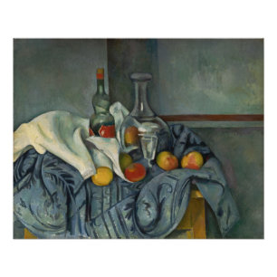 Paul Cezanne   Peppermint-fles, 1893-95 (olie) Poster