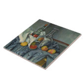 Paul Cezanne | Peppermint-fles, 1893-95 (olie) Tegeltje (Zijkant)
