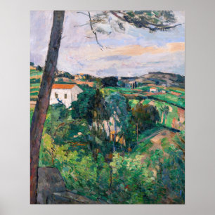 Paul Cezanne - Pijnboom bij Estaque Poster