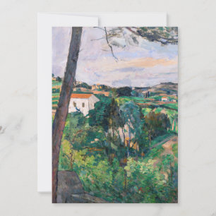Paul Cezanne - Pijnboom bij L'Estaque Bedankkaart