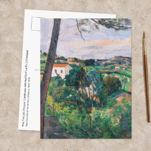 Paul Cezanne - Pijnboom bij L'Estaque Briefkaart