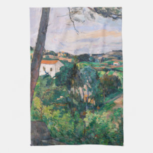 Paul Cezanne - Pijnboom bij L'Estaque Theedoek