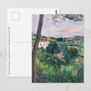 Paul Cezanne - Pijnboom in Estaque Briefkaart