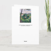 Paul Cezanne - Pijnboom in Estaque Kaart (Achterkant)