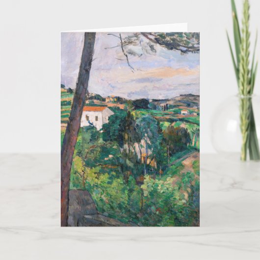 Paul Cezanne - Pijnboom in Estaque Kaart (Voorkant)