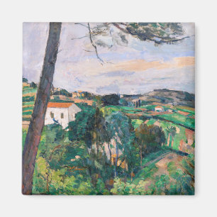 Paul Cezanne - Pijnboom in Estaque Magneet