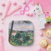 Paul Cezanne - Pijnboom in Estaque Papieren Bordje (Feest)