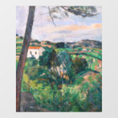 Paul Cezanne - Pijnboom in Estaque Raamsticker (Vel)
