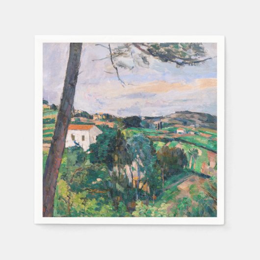 Paul Cezanne - Pijnboom in Estaque Servet (Voorkant)